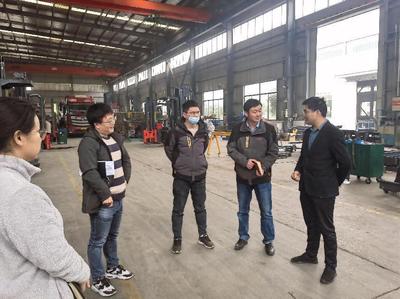 深入企业一线，共促技术发展——瑶海社区开展重点企业走访交流活动